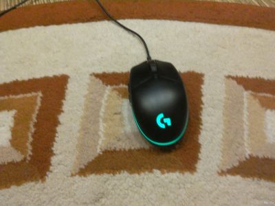 Лот: 13456140. Фото: 1. Игровая проводная мышь Logitech... Клавиатуры и мыши