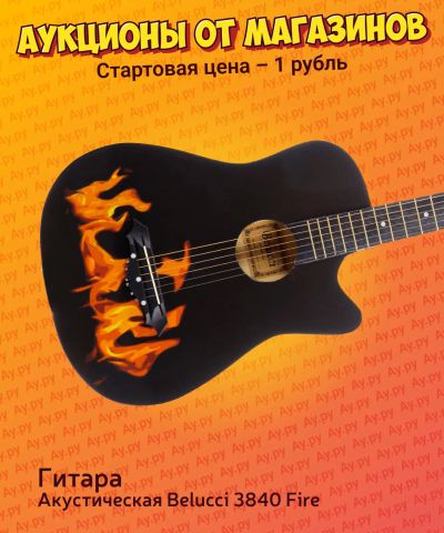 Лот: 24775999. Фото: 1. Акустическая гитара Belucci 3840... Гитары