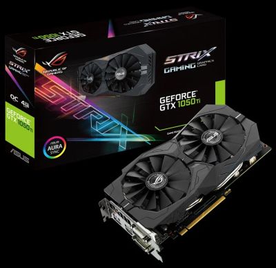 Лот: 8787487. Фото: 1. Видеокарта ROG Strix GTX 1050... Видеокарты