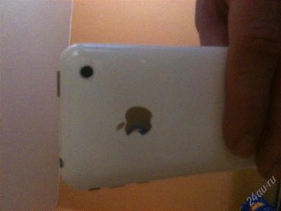 Лот: 2494982. Фото: 1. продам iphone 3gs 16 белый в хорошем... Смартфоны