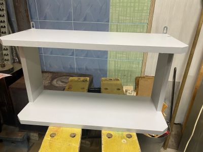 Лот: 25899900. Фото: 1. Полочка Серебристая. Полки, стеллажи, этажерки