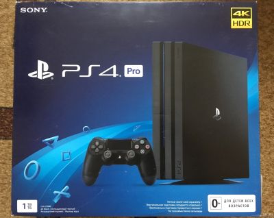 Лот: 14218744. Фото: 1. PlayStation 4 Pro 1TB CUH-7208B. Игровые приставки, консоли