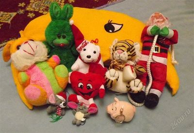 Лот: 2406576. Фото: 1. мягкие игрушки 10 шт одним лотом. Мягкие