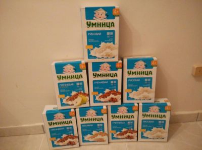Лот: 7503730. Фото: 1. Каша детская молочная "Умница". Детское питание