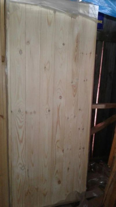 Лот: 8248923. Фото: 1. Дверь / деревянная / для бани... Двери межкомнатные