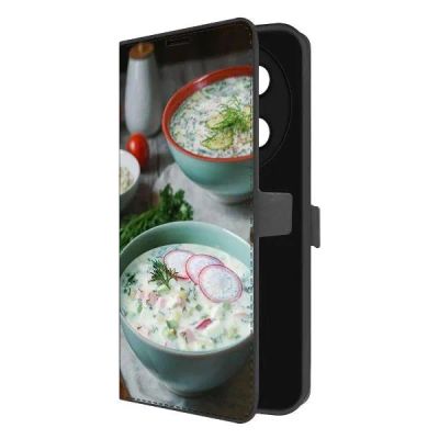Лот: 25541424. Фото: 1. Чехол Krutoff Eco Book "Окрошка... Чехлы, бамперы