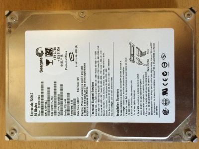 Лот: 5129987. Фото: 1. HDD SATA 80Gb Seagate Barracuda... Жёсткие диски (HDD)