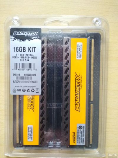 Лот: 18114571. Фото: 1. Crucial Ballistix Tactical DDR3... Оперативная память