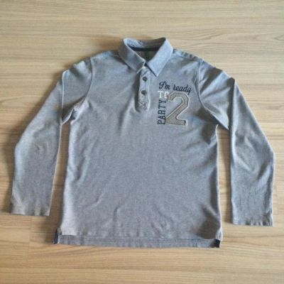 Лот: 8278558. Фото: 1. Поло с длинным рукавом (Benetton... Рубашки, блузки, водолазки