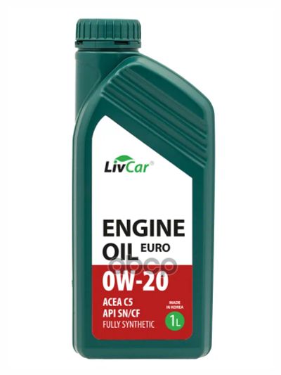 Лот: 24858682. Фото: 1. LivCar Livcar Engine Oil Euro... Масла, жидкости
