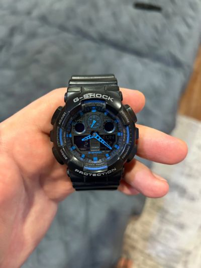 Лот: 25192501. Фото: 1. Casio g shock ga 100. Оригинальные наручные часы