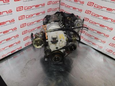 Лот: 12628873. Фото: 1. Двигатель D16A на Honda Partner... Двигатель и элементы двигателя