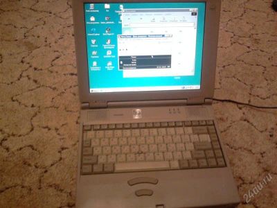 Лот: 1221249. Фото: 1. Ноутбук Toshiba рабочий!!=). Ноутбуки