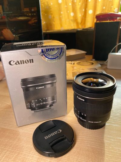 Лот: 15389089. Фото: 1. Объектив canon 10-18mm (ширик... Объективы