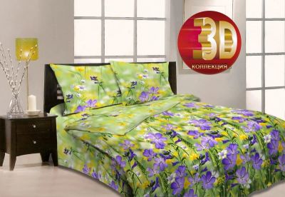 Лот: 3648150. Фото: 1. КПБ№1 2,0 бязь 3D. Постельное бельё