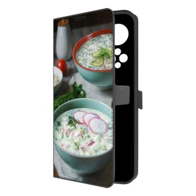 Лот: 25542815. Фото: 1. Чехол Krutoff Eco Book "Окрошка... Чехлы, бамперы