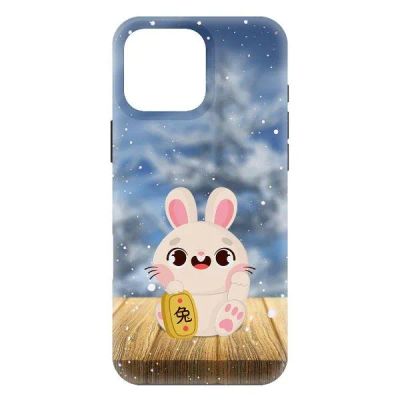 Лот: 25544100. Фото: 1. Чехол Krutoff Soft Case "Год кролика... Чехлы, бамперы