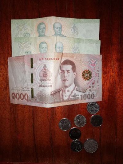Лот: 15491548. Фото: 1. Тайские баты. Азия
