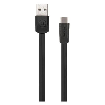Лот: 24534044. Фото: 1. Кабель Usams U2 USB Type-C, плоский... Дата-кабели, переходники