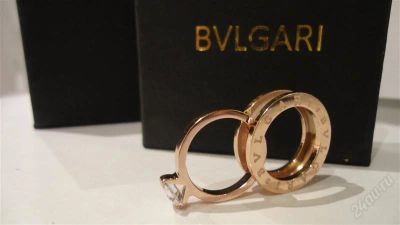 Лот: 1492501. Фото: 1. Кольцо Bvlgari (двойное). 18 К... Кольца, перстни