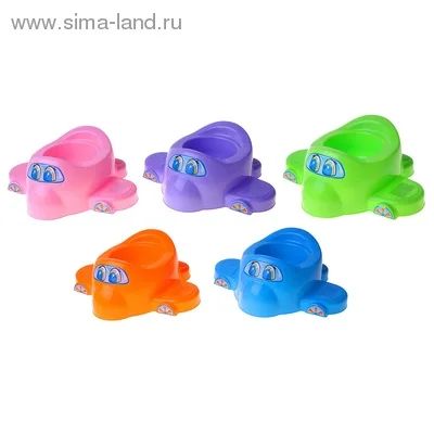 Лот: 4543048. Фото: 1. Горшок детский "Самолёт", цвета... Ванночки, сиденья, горшки