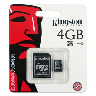 Лот: 4853551. Фото: 1. Карта памяти Kingston MicroSDHC... Карты памяти