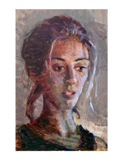 Лот: 23329930. Фото: 1. картина "canvas on cardboard". Картины, рисунки