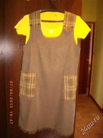 Лот: 2783074. Фото: 1. платье-сарафан для животика 44-48... Платья, сарафаны