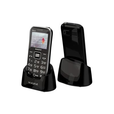 Лот: 25021391. Фото: 1. Сотовый Maxvi B6ds up Black 2sim... Кнопочные мобильные телефоны