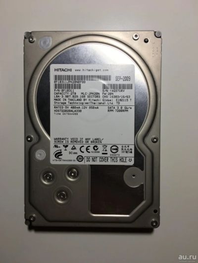 Лот: 9177100. Фото: 1. Жесткий диск Hitachi 2TB (HDS722020ALA330... Жёсткие диски (HDD)
