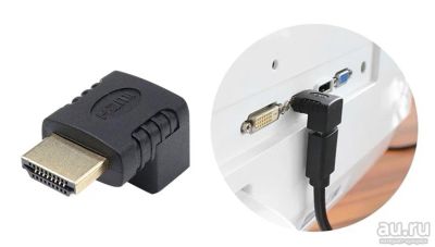 Лот: 16445754. Фото: 1. Переходник, адаптер HDMI штекер... Шнуры, кабели, разъёмы