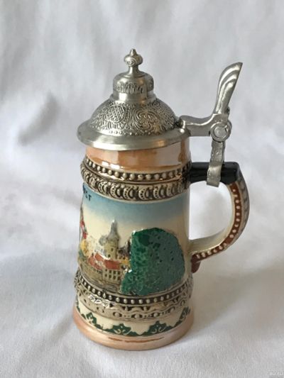 Лот: 18458058. Фото: 1. Кружка пивная Сувенир. Кружки, стаканы, бокалы