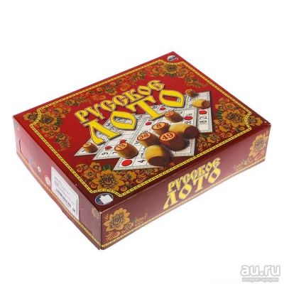Лот: 12814566. Фото: 1. Лото Русское "Семейное" микс. Настольные игры, карты