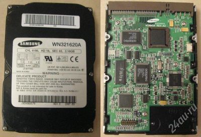 Лот: 284471. Фото: 1. Жёсткий диск Samsung на 2 Gb. Жёсткие диски (HDD)