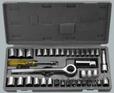 Лот: 1931105. Фото: 1. Набор инструментов 40 предметов. Ручные инструменты для автомобиля