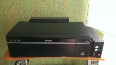 Лот: 11195545. Фото: 1. Epson L800 Цветной струйный принтер. Струйные принтеры