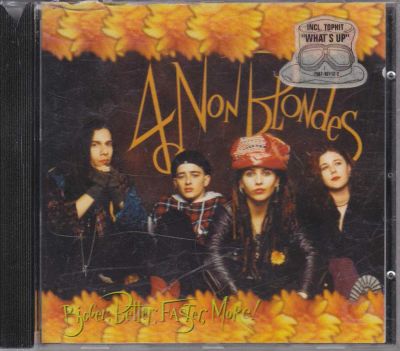 Лот: 5863231. Фото: 1. 4 Non Blondes =Bigger, Better... Аудиозаписи
