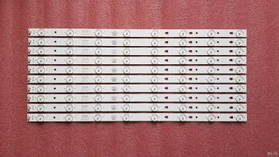 Лот: 19018632. Фото: 1. 141-p24 LED String Новый 10шт... Запчасти для телевизоров, видеотехники, аудиотехники