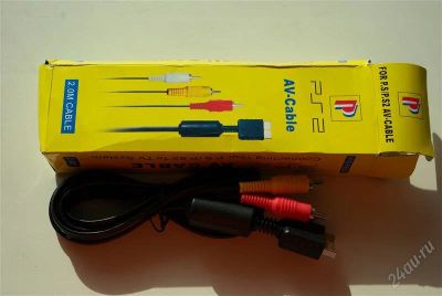 Лот: 830786. Фото: 1. Шнур AV для Sony PS1/2/3 (композитный... Запчасти для игровых приставок, консолей