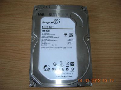 Лот: 11175150. Фото: 1. Неисправный HDD Seagate Barracuda... Жёсткие диски (HDD)