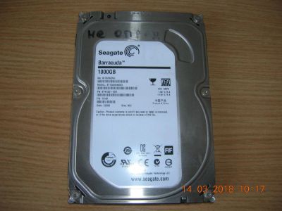 Лот: 11175150. Фото: 1. Неисправный HDD Seagate Barracuda... Жёсткие диски