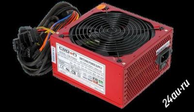 Лот: 942897. Фото: 1. Блок питания CM-PS600 CROWn (2x12V... Корпуса, блоки питания