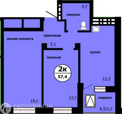 Лот: 21215122. Фото: 1. Продажа Квартира Красноярск, Лесников... Квартиры, студии
