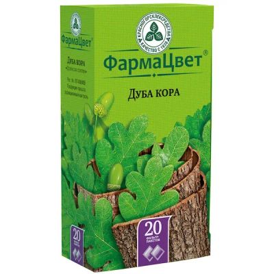 Лот: 23715363. Фото: 1. Дуб кора ф п 1,5г №20. Лекарства