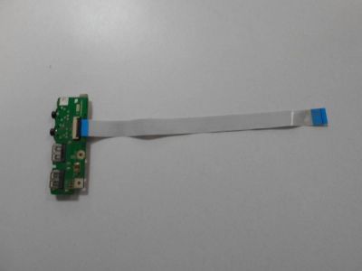 Лот: 11178601. Фото: 1. Плата usb портов ноутбука iru... Платы расширения, контроллеры, доп. порты