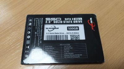 Лот: 21095516. Фото: 1. SSD диск 500gb SATA III, новый... SSD-накопители