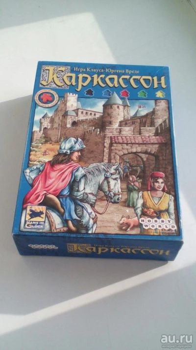 Лот: 9981268. Фото: 1. Каркассон. Настольные игры, карты