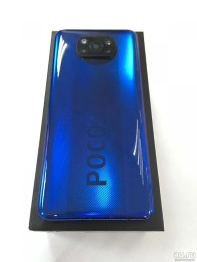 Лот: 17984506. Фото: 1. POCO X3 64Gb Cobalt Blue 863667054927746. Смартфоны