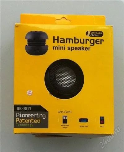 Лот: 1293988. Фото: 1. Колонка(динамик) 3.5мм Hamburger... Другое (аудиотехника)