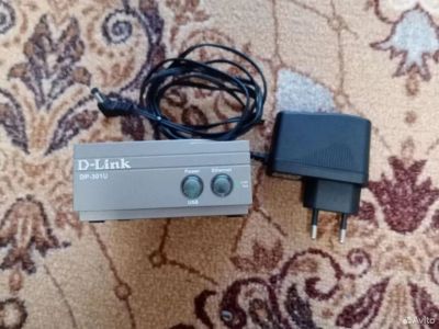 Лот: 19669339. Фото: 1. USB принт сервер d-link dp-310u. Другое (сетевые устройства)